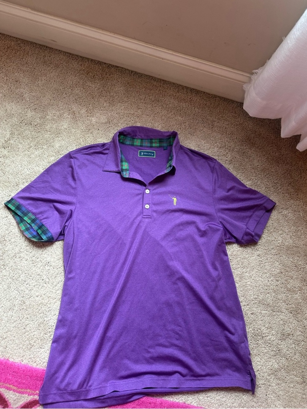 Men's Purple Polo Shirt
